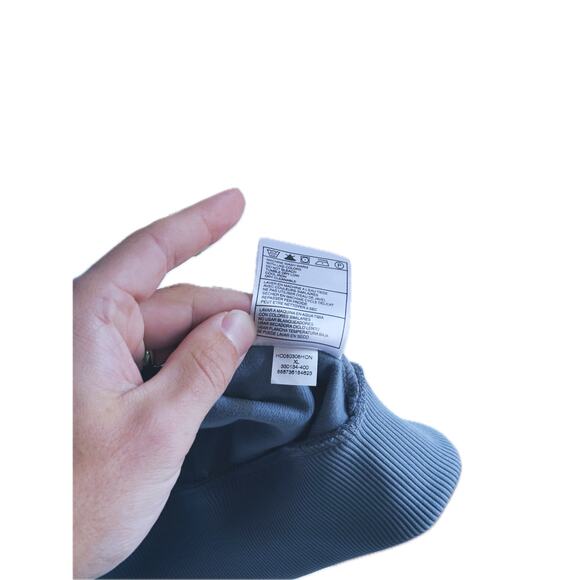 Nike Vintage N98 Tribute Blue Striped Full Zip Athletic Jacket XL - Picture 8 of 8